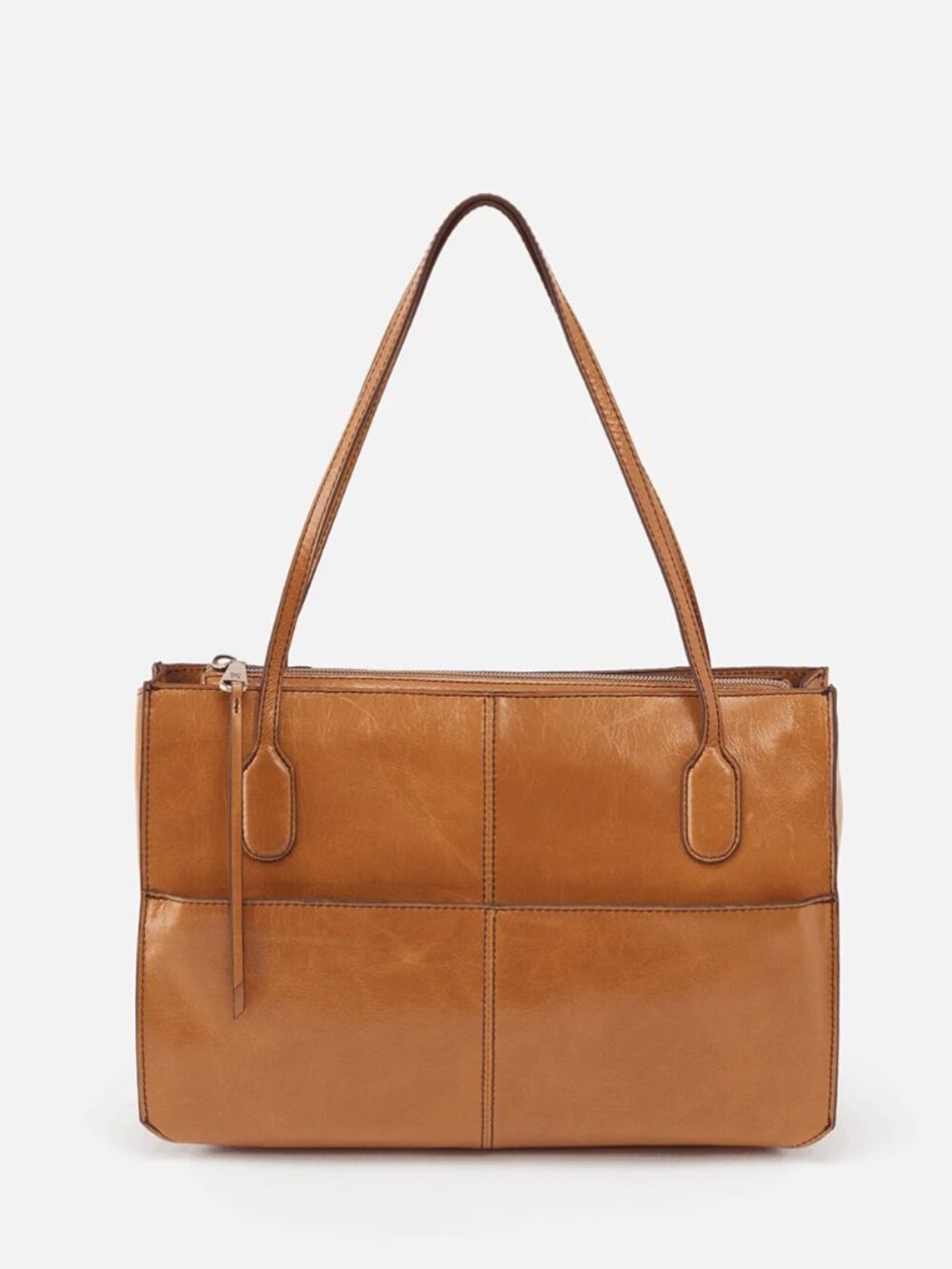HOBO Friar Honey Leather Shoulder Bag